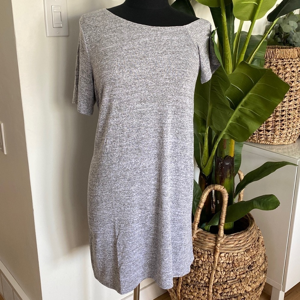 Wilfred Free Jersey Short Sleeve Asymmetrical Dress